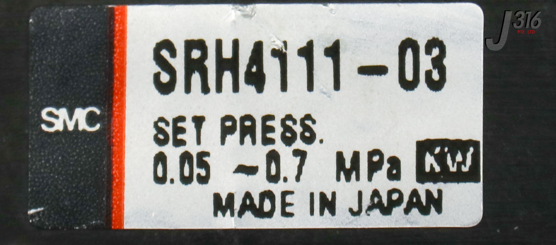 18526 SMC REGULATOR, SET PRESS: 0.05 - 0.7 MPA SRH4111-03 | eBay